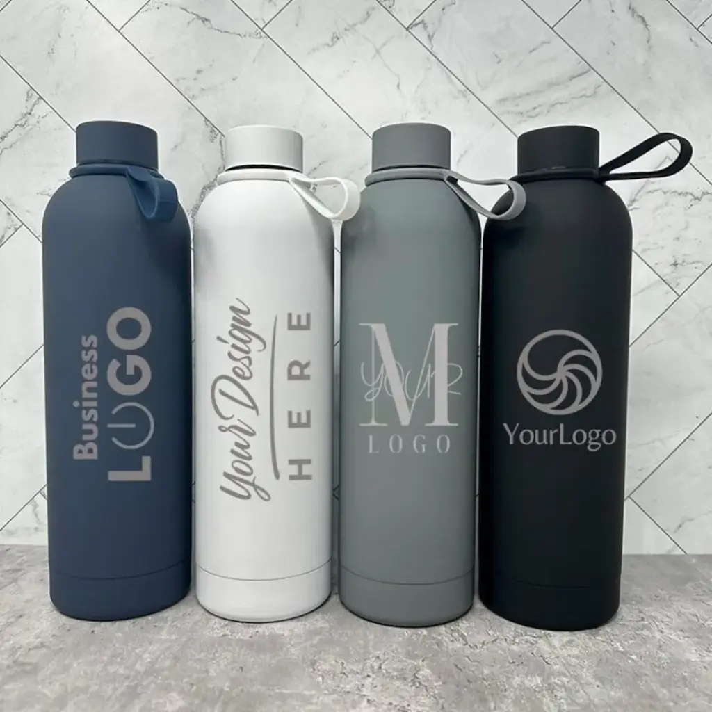 🧴 Laser Marked Water Bottles
