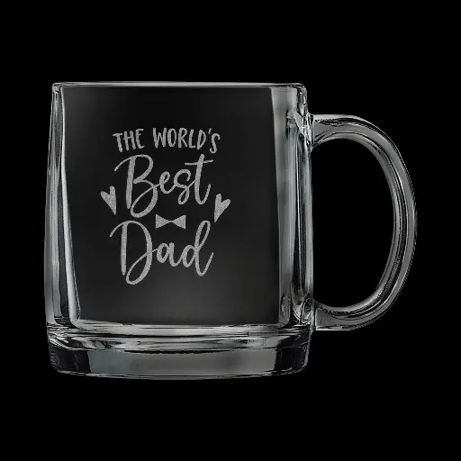☕ Customized Glass Mugs