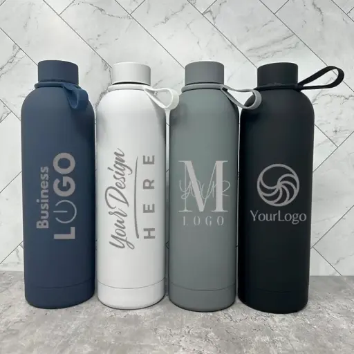 🧴 Laser Marked Water Bottles